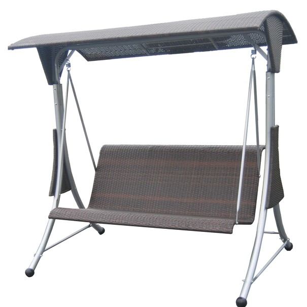 Záhradná hojdačka SWING sivá 1