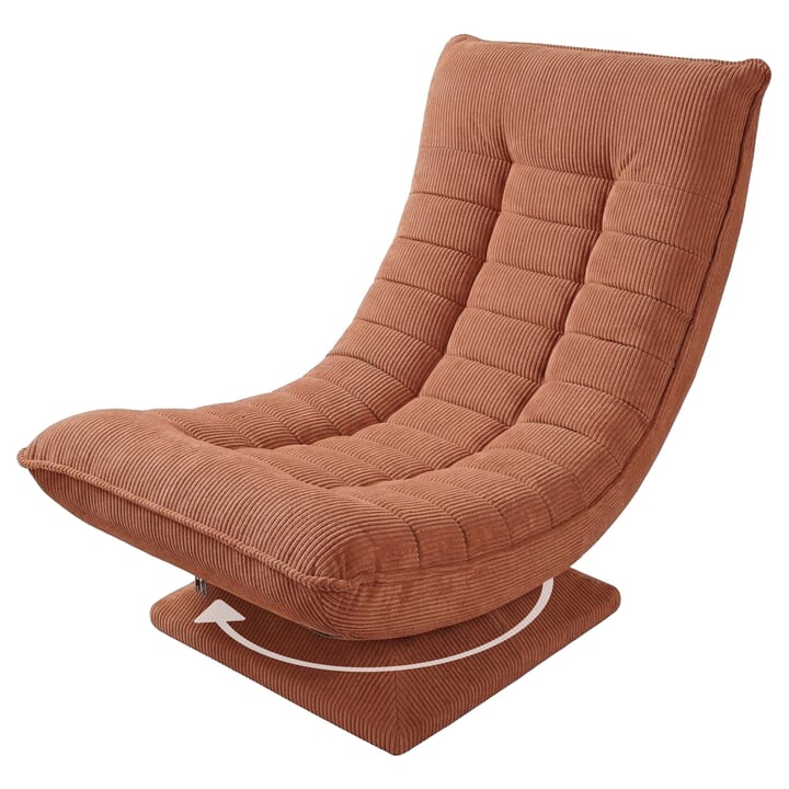 Relaxačné kreslo SWIVEL 2 terakota 1