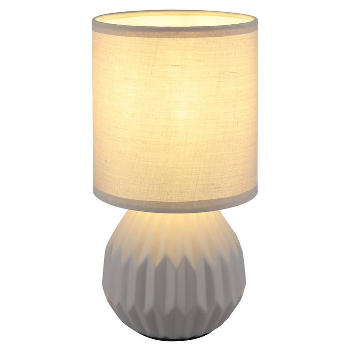 Stolná lampa SYLAS sivá 1