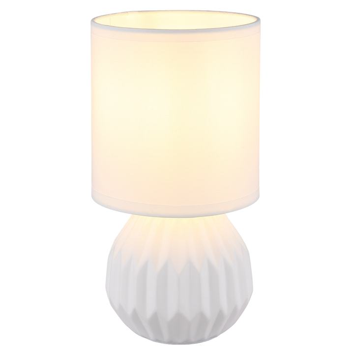 Stolná lampa SYLAS biela 1