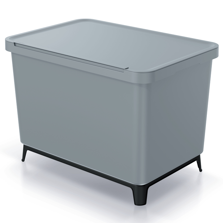 Kôš na triedený odpad SYSTEMA I sivá, 2x10 L + 1x23 L 1