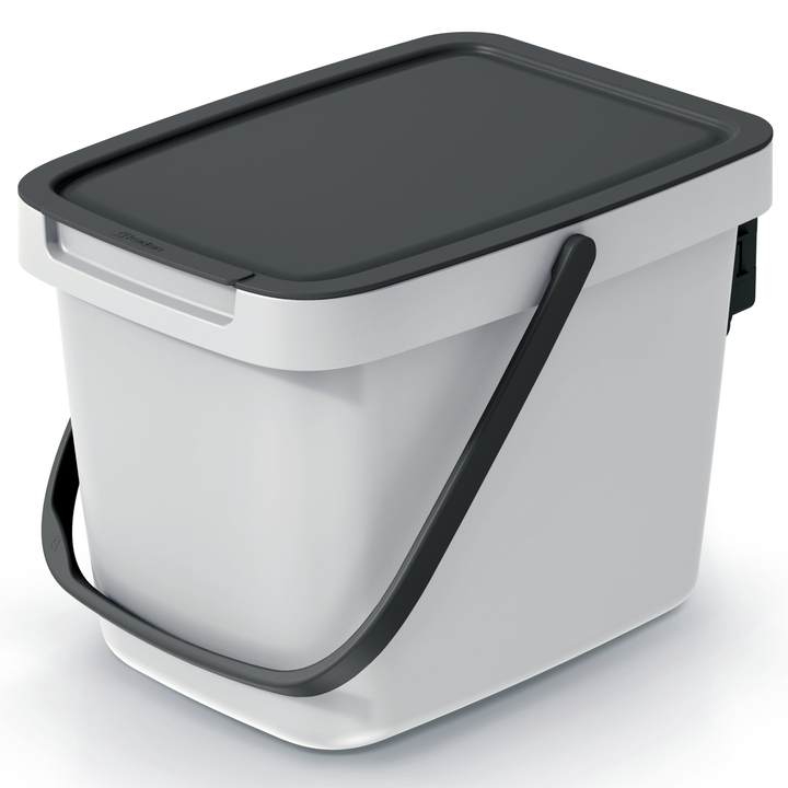Odpadkový kôš SYSTEMA Q COLLECT sivá/čierna, 6 L 1