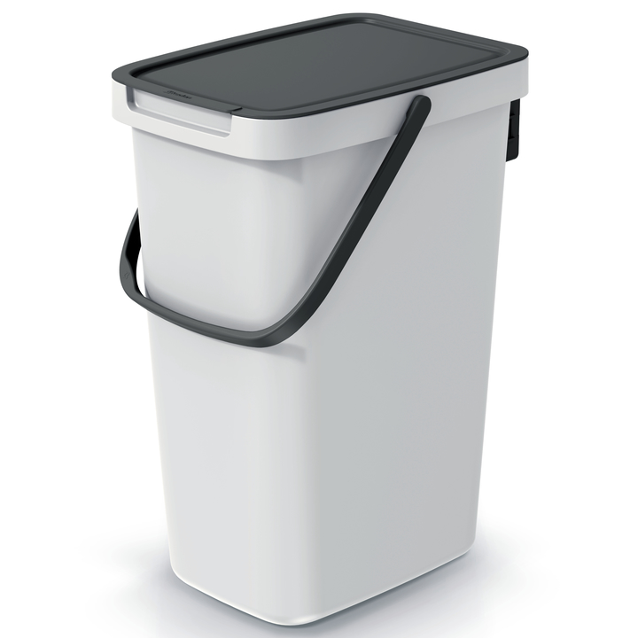 Odpadkový kôš SYSTEMA Q COLLECT sivá/čierna, 12 L 1