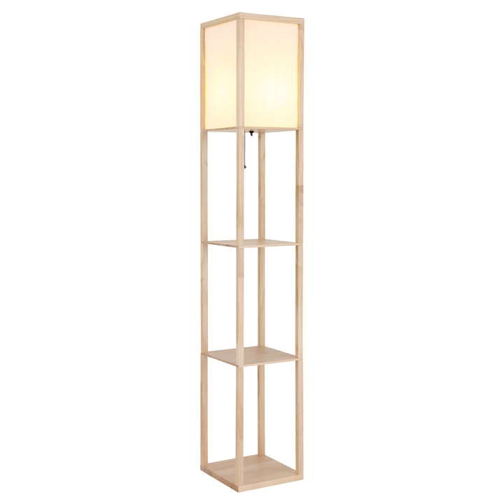 Stojacia lampa TABITHA prírodná 1