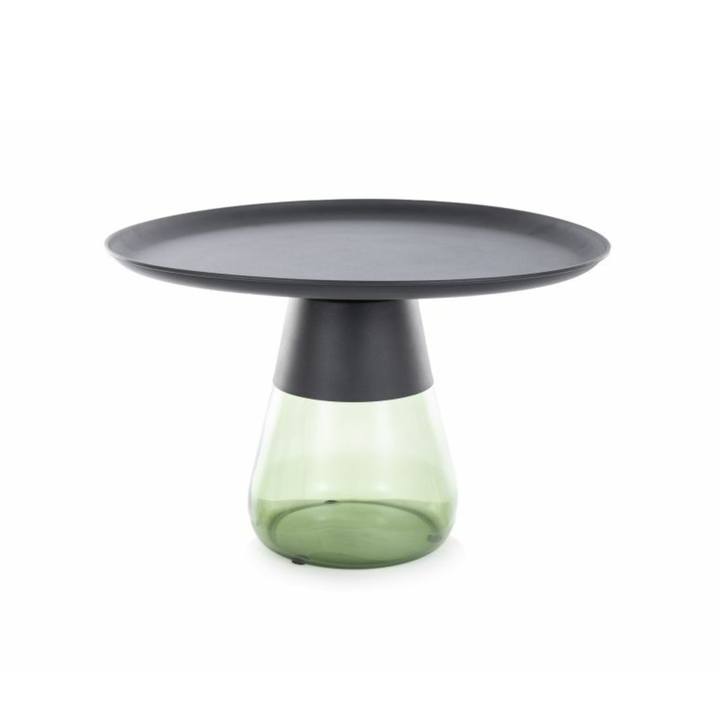 Konferenčný stolík TAFFONY 2 zelená/čierna 1