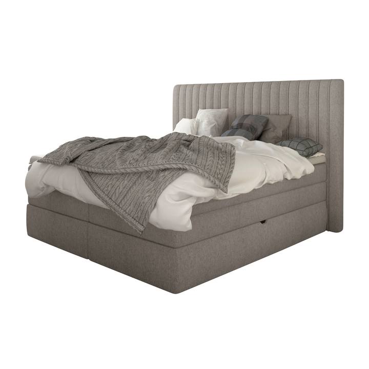 Posteľ boxspring TAIFA béžová, 140x200 cm 1