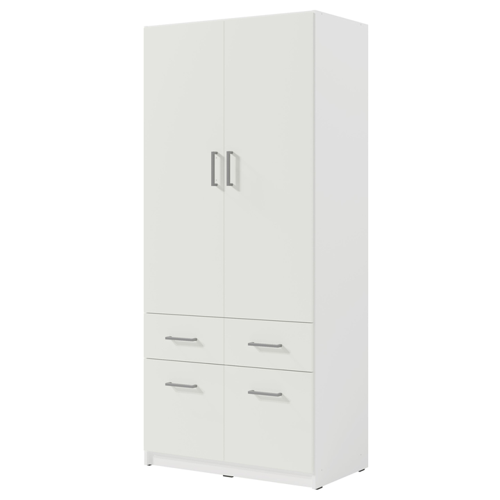 Šatníková skriňa TALLIN 5 biela 1