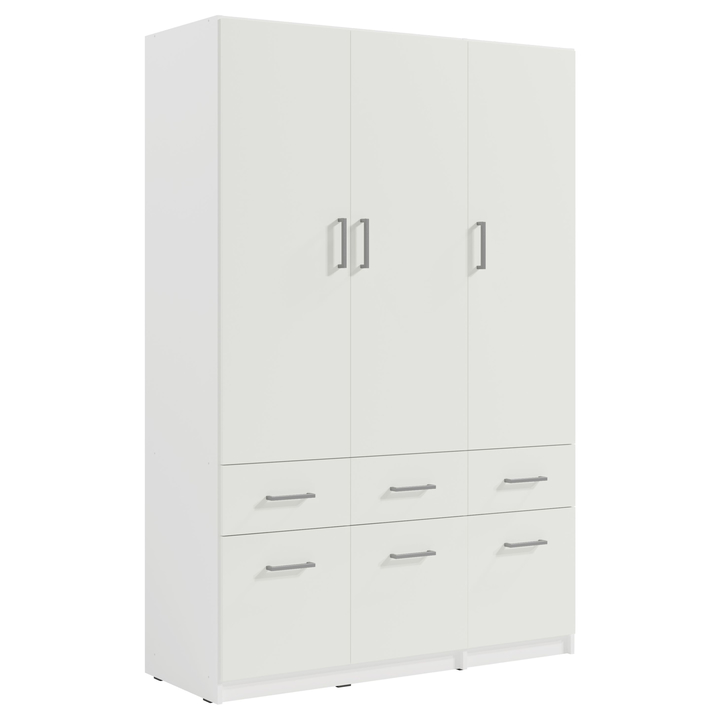 Šatníková skriňa TALLIN 6 biela 1