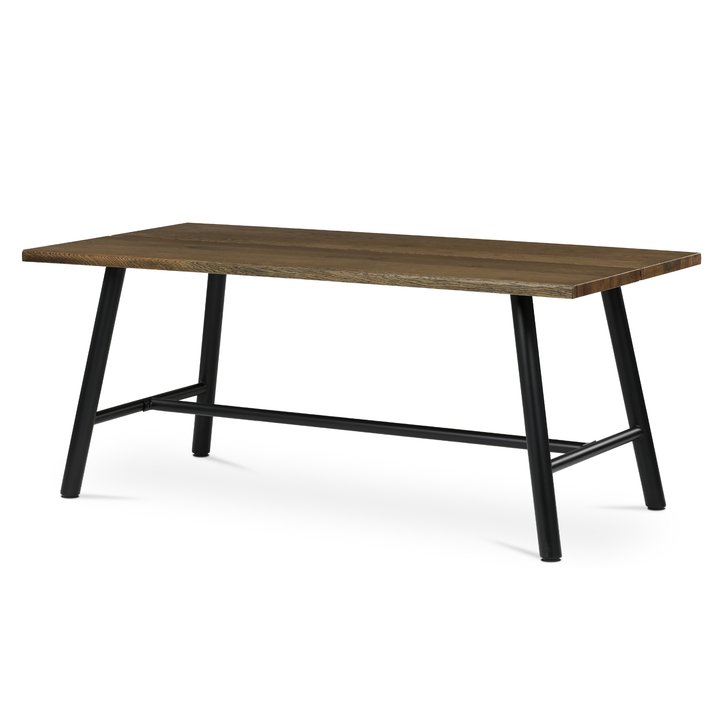 Jedálenský stôl TALVI orech/čierna, šírka 180 cm 1