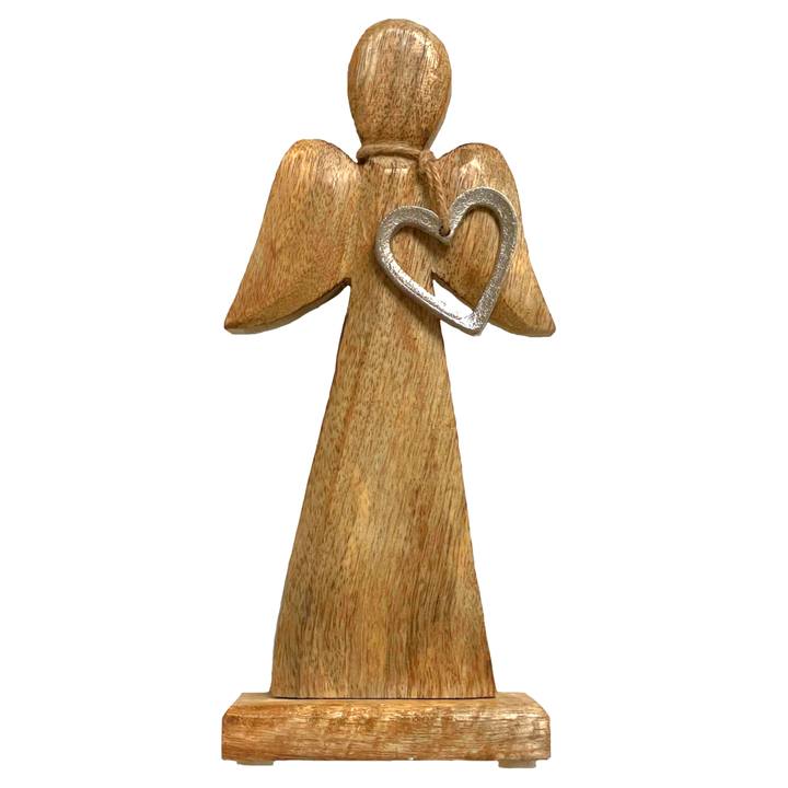 Dekorácia anjel TAMAEL mango, výška 25 cm 1