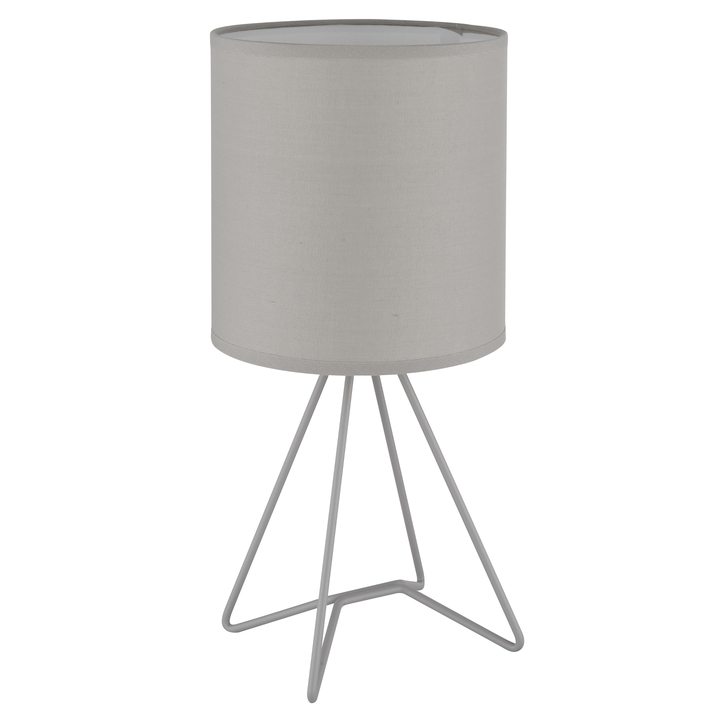 Stolná lampa TAMIAN sivá 1