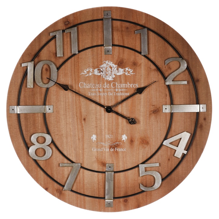 Nástenné hodiny TANNER hnedá 1