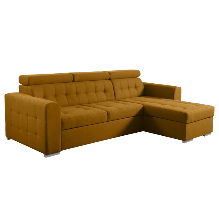 Sedacia súprava TAORMINA pravá, žltá 1