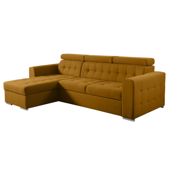 Sedacia súprava TAORMINA ľavá, žltá 1