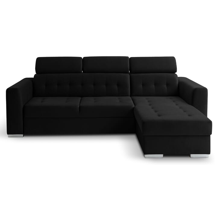Sedacia súprava TAORMINA pravá, čierna 1
