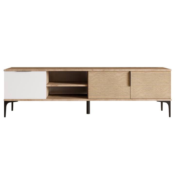 TV komoda TARZ dub/biela 1