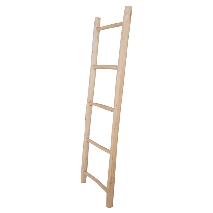 Dekoračný rebrík TEAK DICUROTAVI prírodná 1