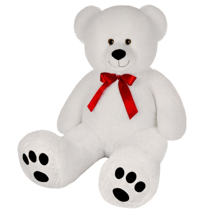 Plyšová hračka  TEDDY biela, výška 150 cm 1