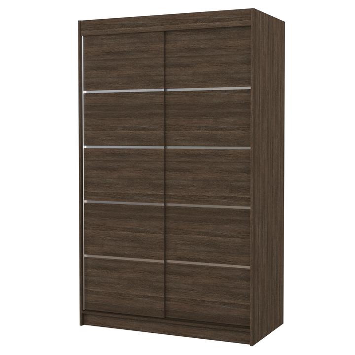 Šatníková skriňa TEONA čokoládová 1