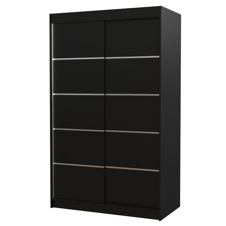 Šatníková skriňa TEONA čierna 1