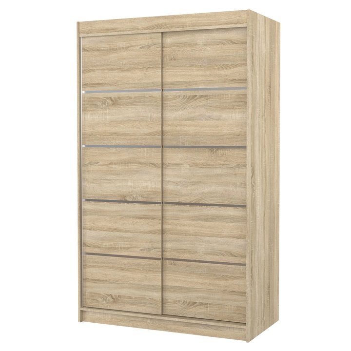 Šatníková skriňa TEONA dub sonoma 1