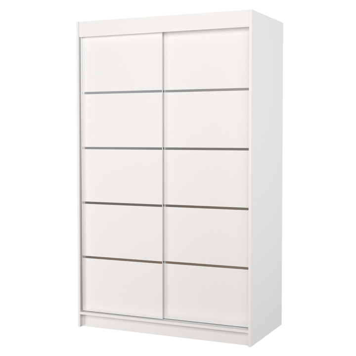 Šatníková skriňa TEONA biela 1