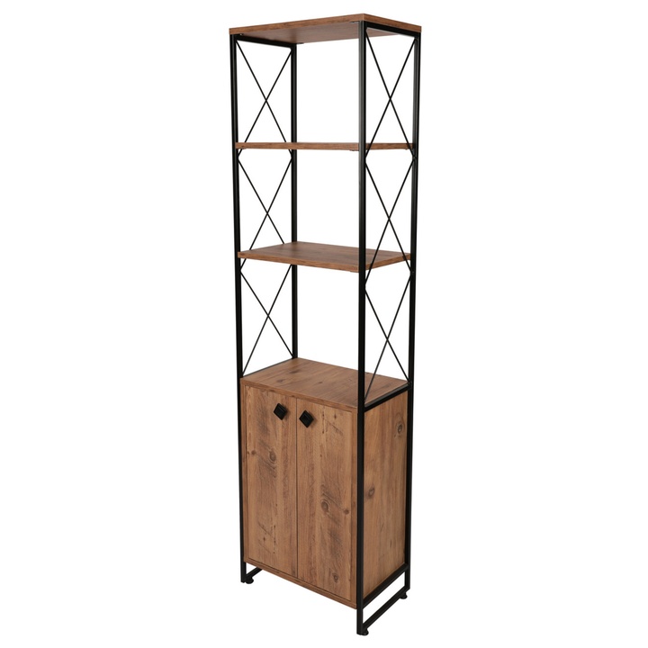 Regál/knižnica TERVEL borovica 1