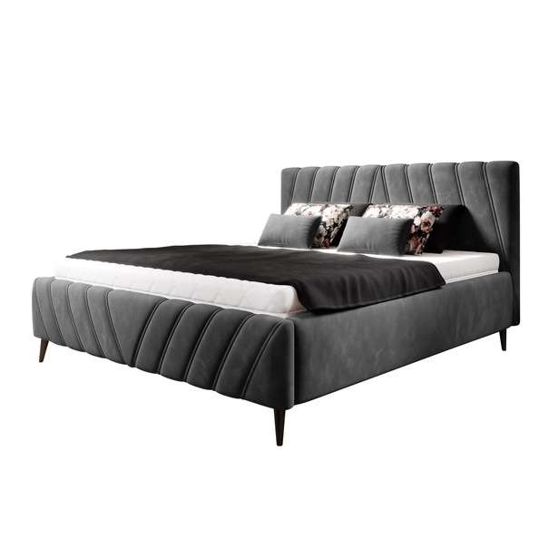 Posteľ TIA sivá, 140x200 cm 1