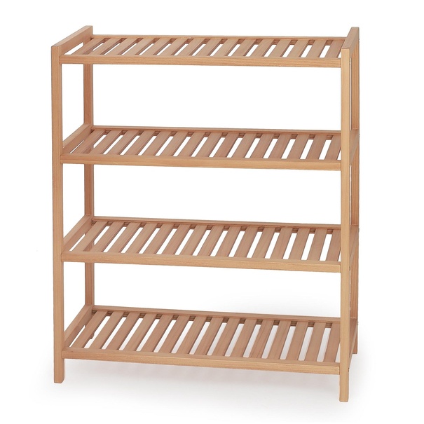 Regál na topánky TIBURON masívne drevo, výška 65 cm 1