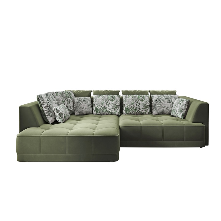 Sedacia súprava TIGA ľavá, zelená 1