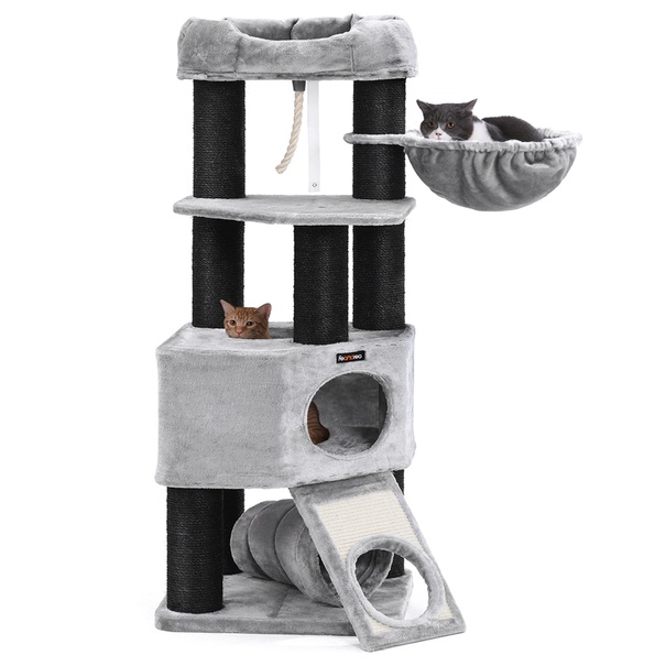 Mačacie škrabadlo TIGER sivá/čierna 1