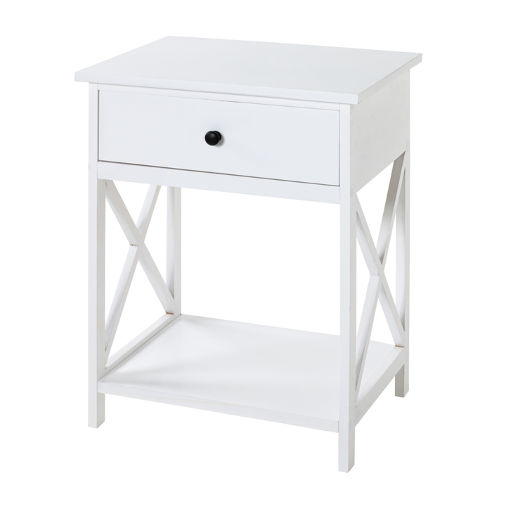 Prístavný stolík TIMMY biela 1