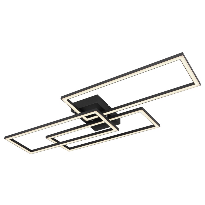 Stropné LED svietidlo TINY čierny kov 1