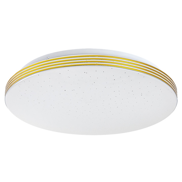 Stropné svietidlo TOMA zlatá/biela 1