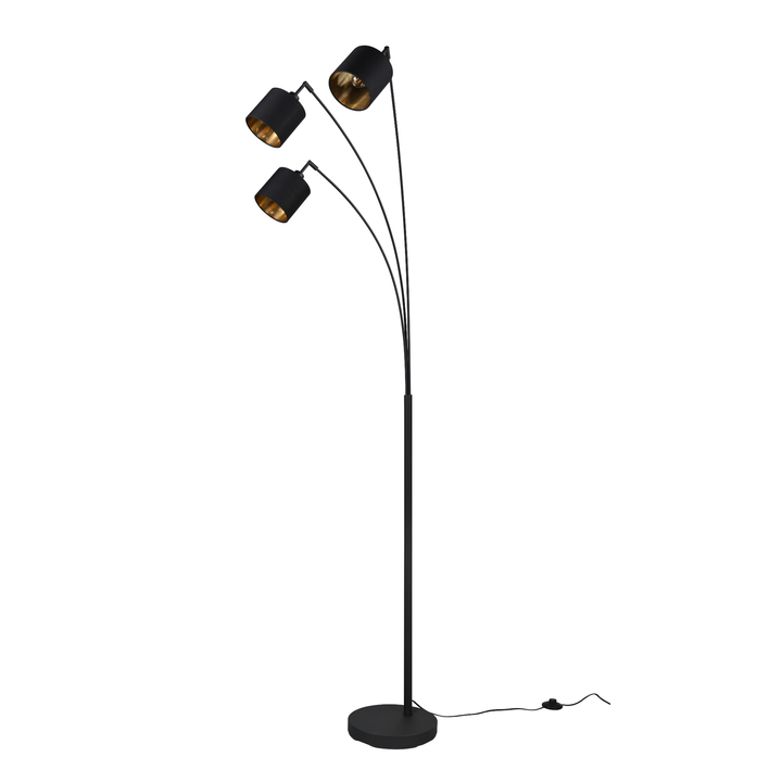 Stojacia lampa TOMMY čierna 1
