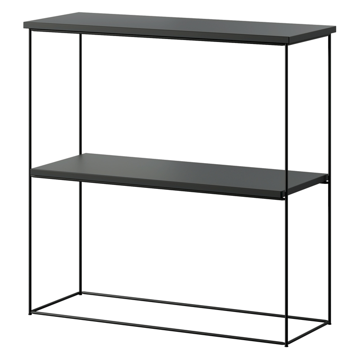 Konzolový stolík TONI čierna, šírka 80 cm 1