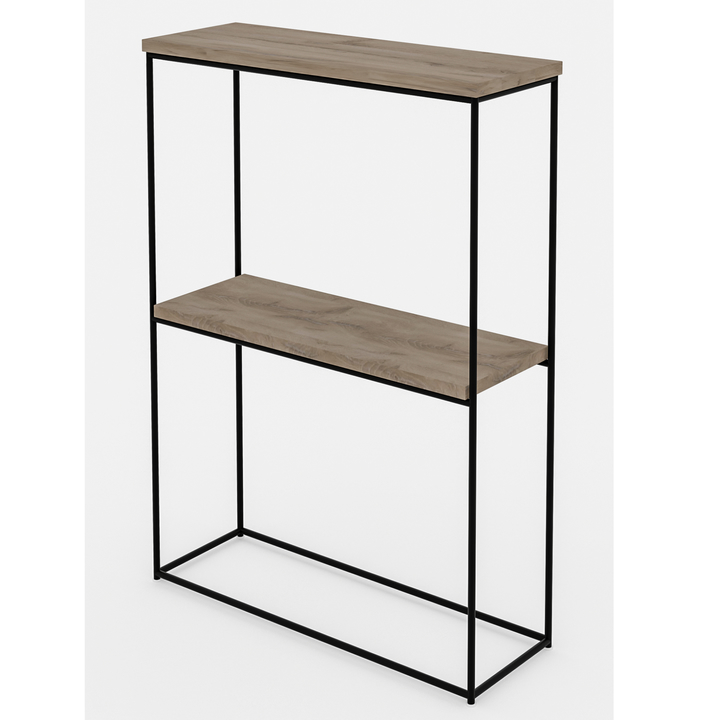 Konzolový stolík TONI čierna/dub sonoma, šírka 60 cm 1