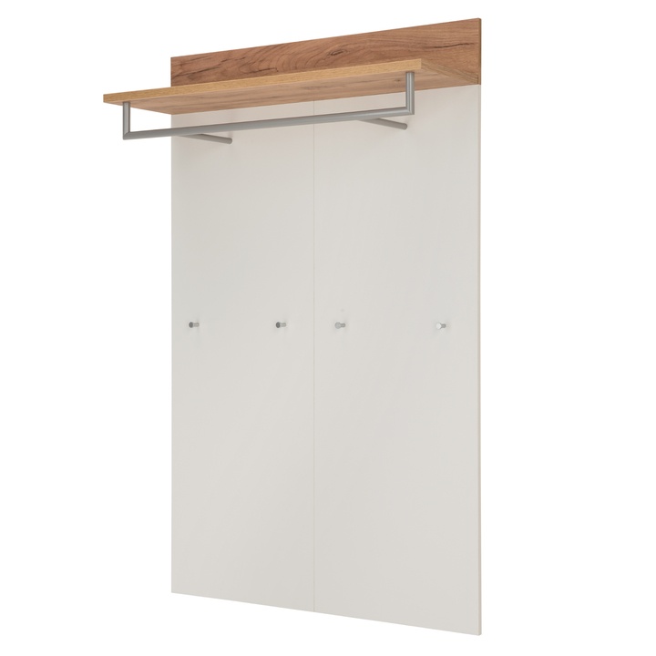 Predsieňový panel TOPIX dub/biela 1