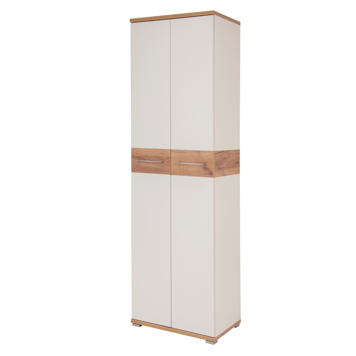 Predsieňová skriňa TOPIX dub/biela 1