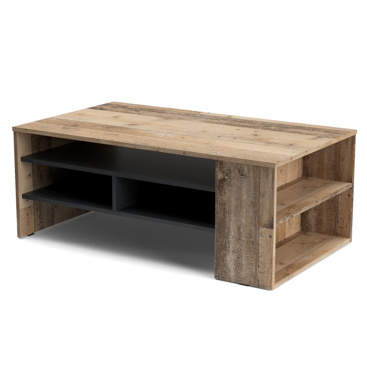 Konferenčný stolík TOREY old style svetlá/matera 1