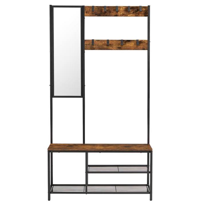 Predsieňová zostava TOURCO 3 hnedá/čierna 1