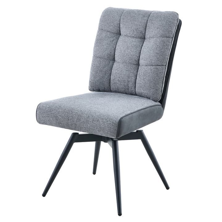 Jedálenská stolička TOVIANA tmavosivá/vintage antracitová 1