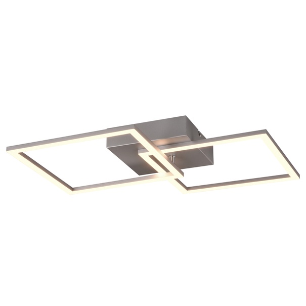 Stropné LED svietidlo TRAIL strieborná, šírka 45 cm 1