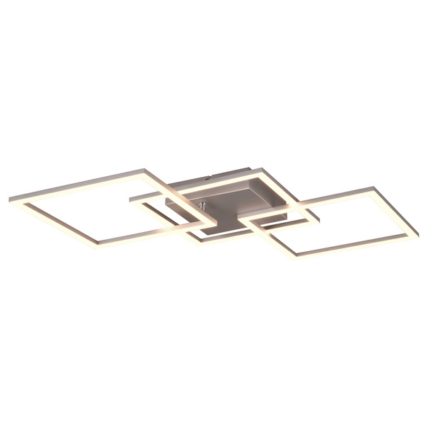 Stropné LED svietidlo TRAIL strieborná, šírka 53 cm 1
