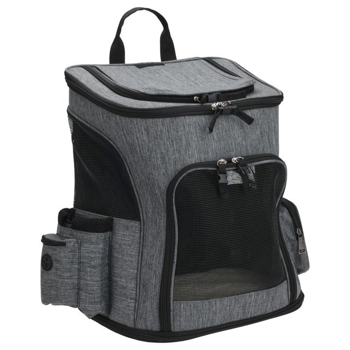 Batoh na zvieratá TRAVEL sivá 1