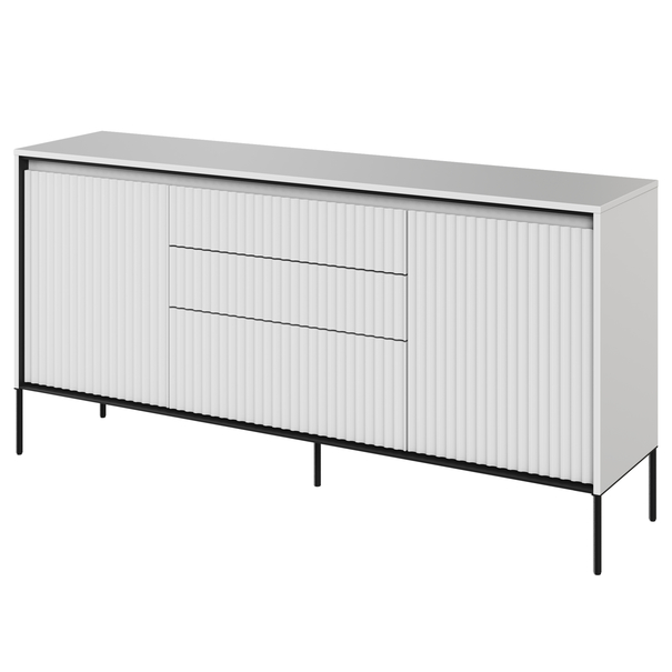 Komoda TREND TR-01 biela/čierna 1