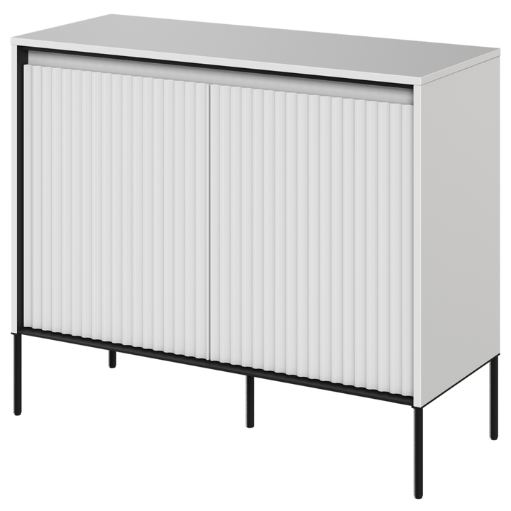 Komoda TREND TR-02 biela/čierna 1