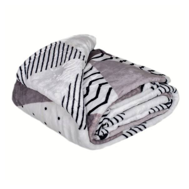 Deka  TRIANGLE GREY 200x220 cm 1