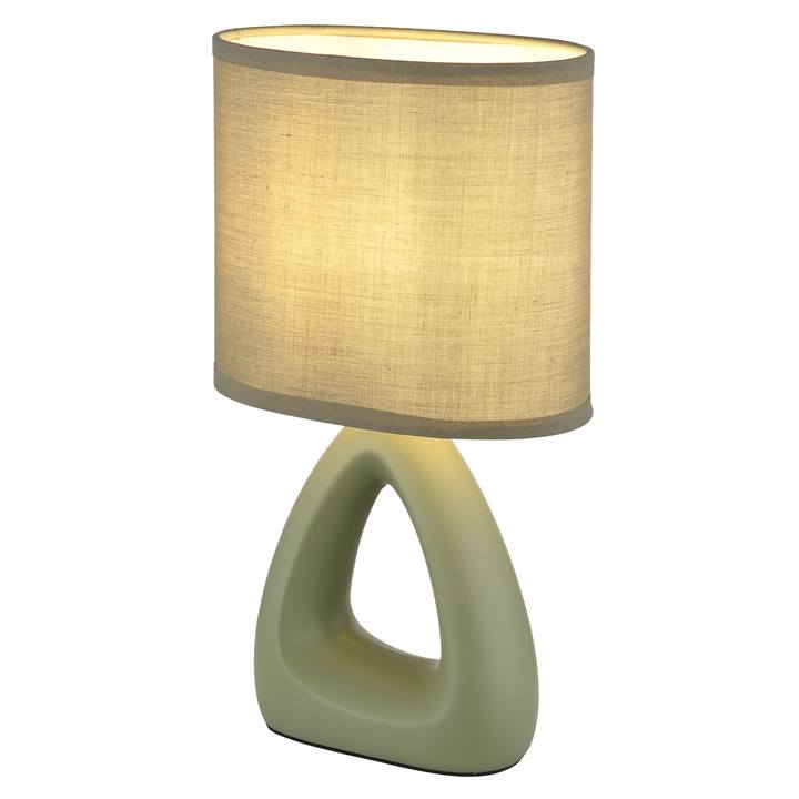 Stolná lampa TRIANGLE zelená 1