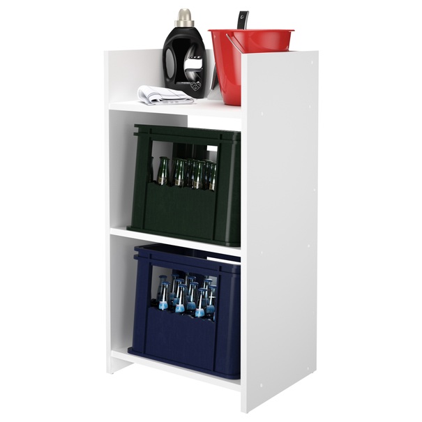 Regál na prepravky TRIER 1 biela 1